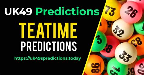uk49s teatime predictions